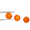 Mandarin Garnet 6.5x6.5mm 1.60 Carats