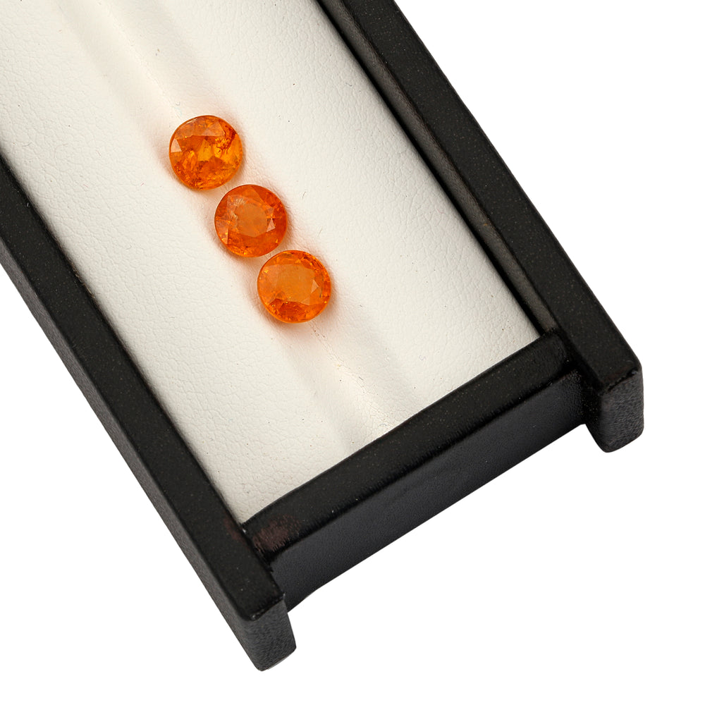 Mandarin Garnet 6.5x6.5mm 1.60 Carats
