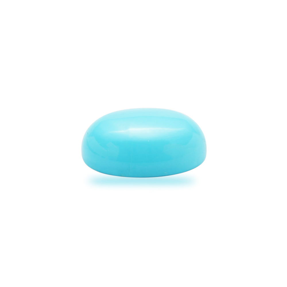 Certified Arizona Turquoise (Firoza) Oval 4.31 Cts (4.74 Ratti)