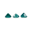 3Pc Lot Grandidierite (Trillion 4X4mm) TCVB04