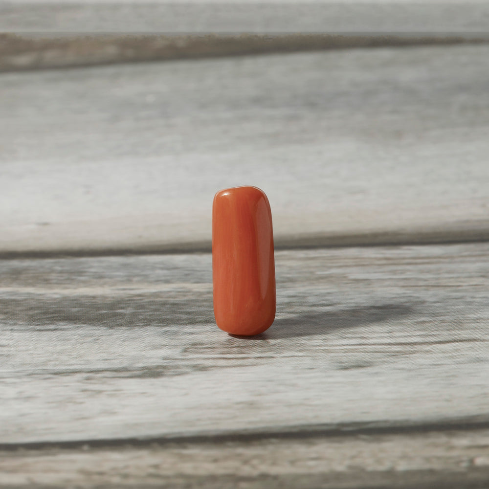 Natural Red Coral (Moonga) 5.40 Cts. (5.94 Ratti) Italy