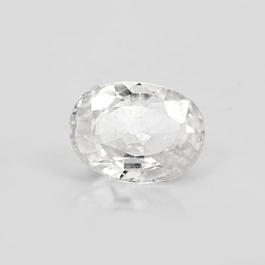 Certified White Zircon 8.63 Cts (9.49 Ratti) TMVW10