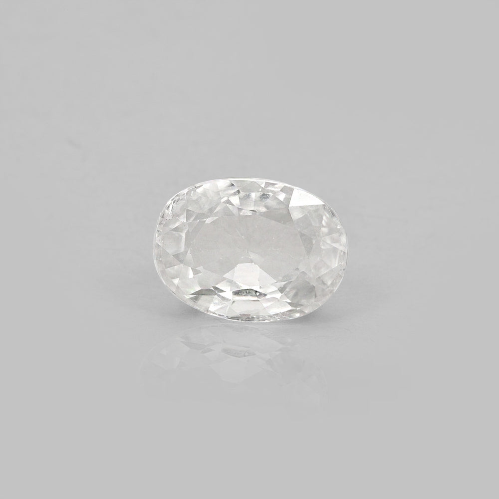 Certified White Zircon 8.63 Cts (9.49 Ratti) TMVW10
