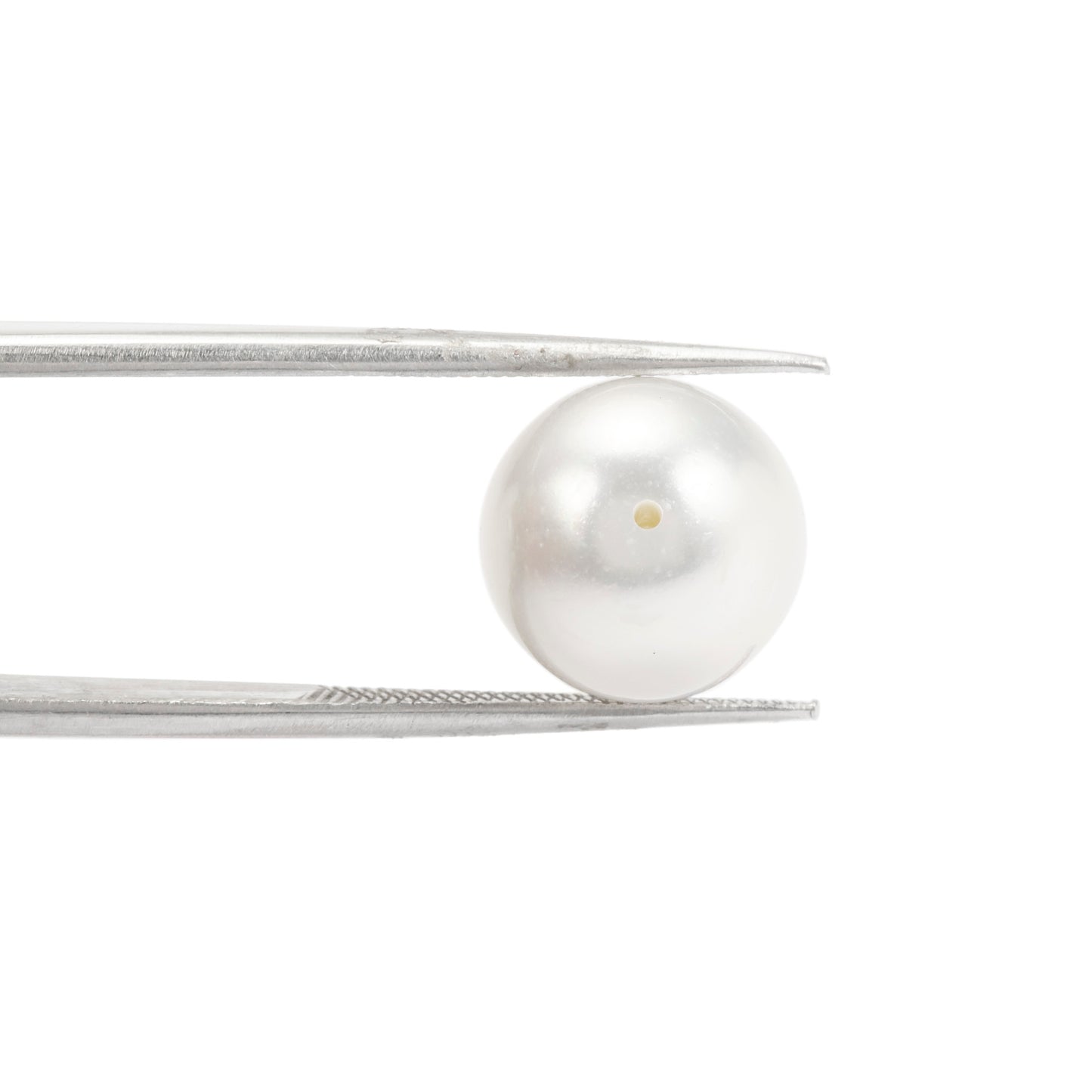 White South Sea Pearl Drilled 7.75 Carats (8.52 Ratti) 10-11mm Australia TNCI73