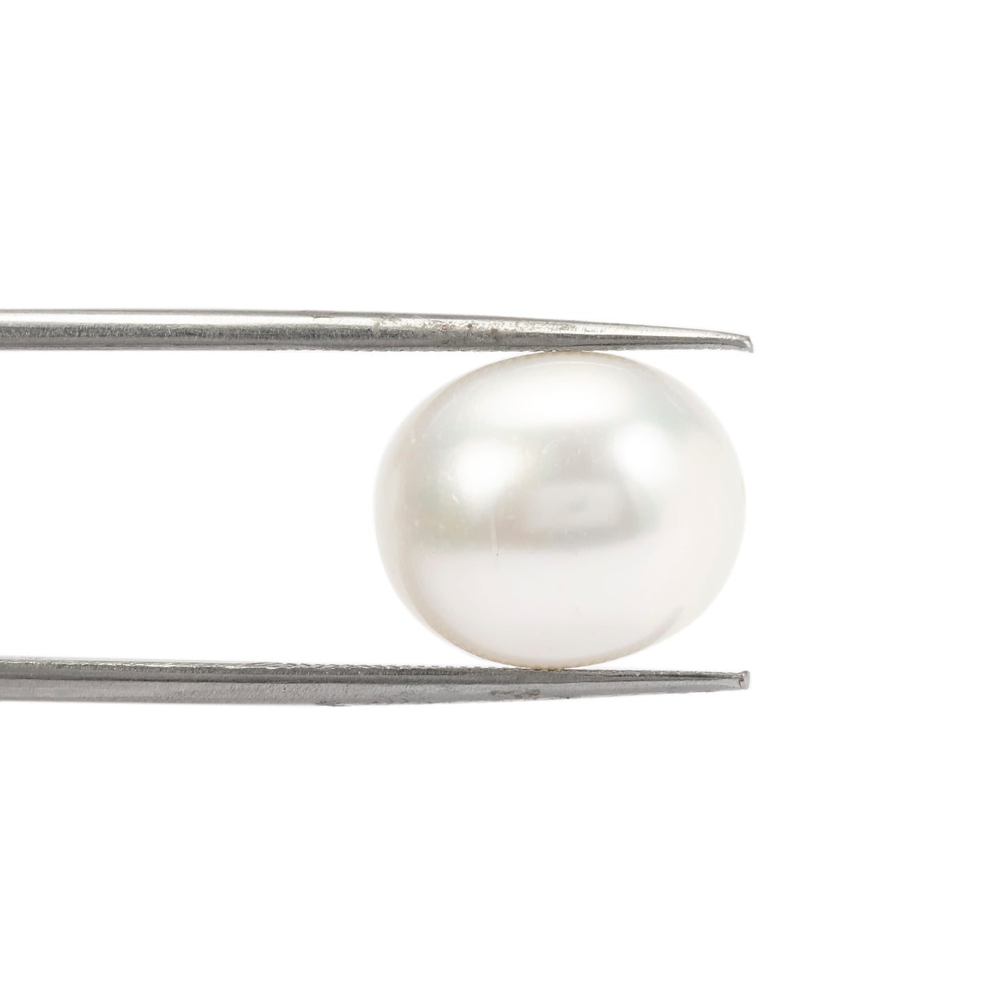 White South Sea Pearl Drilled 7.75 Carats (8.52 Ratti) 10-11mm Australia TNCI73