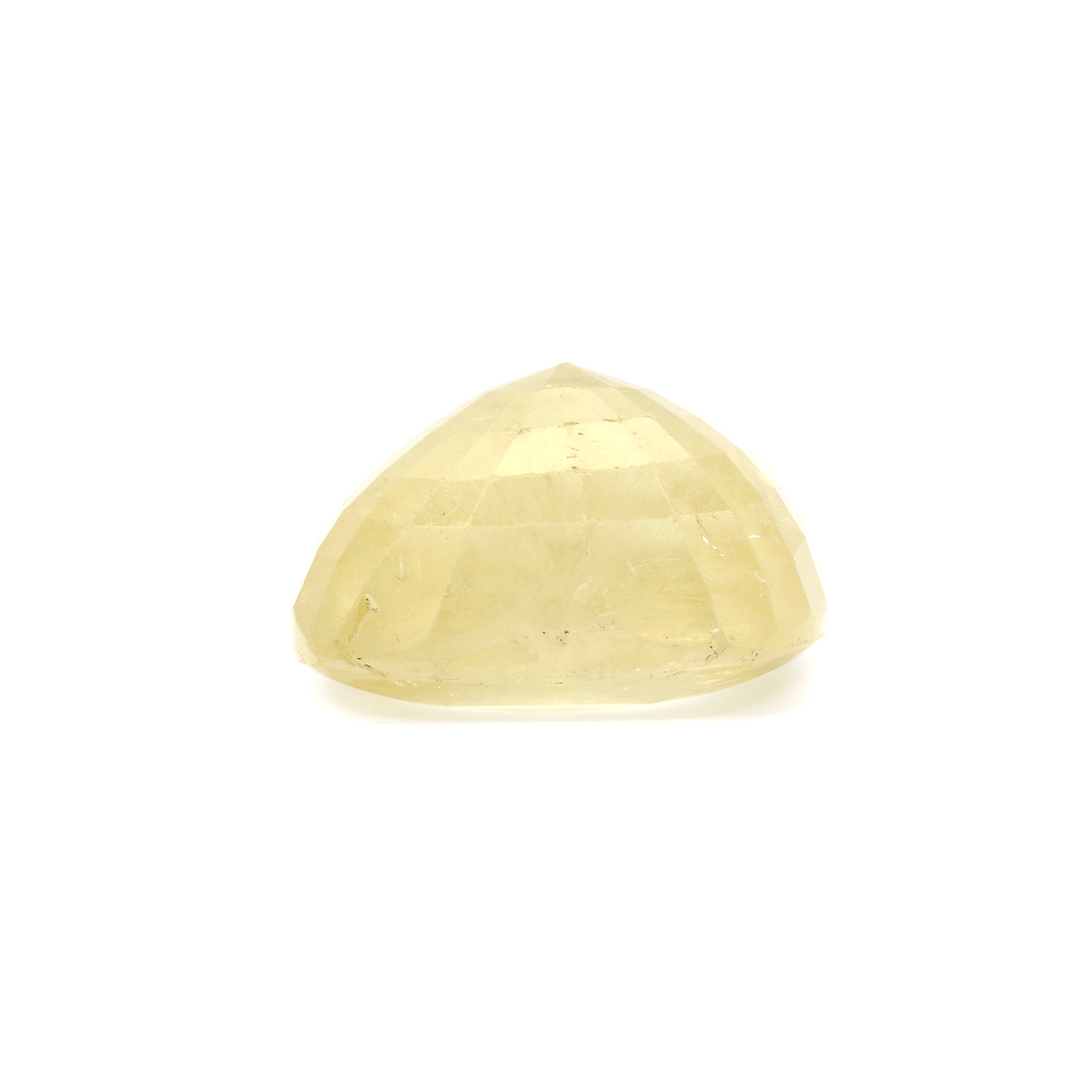 Certified Yellow Sapphire-10.63 Carats (11.69 Ratti) Sri Lanka (Ceylon), SKU:TPZI63