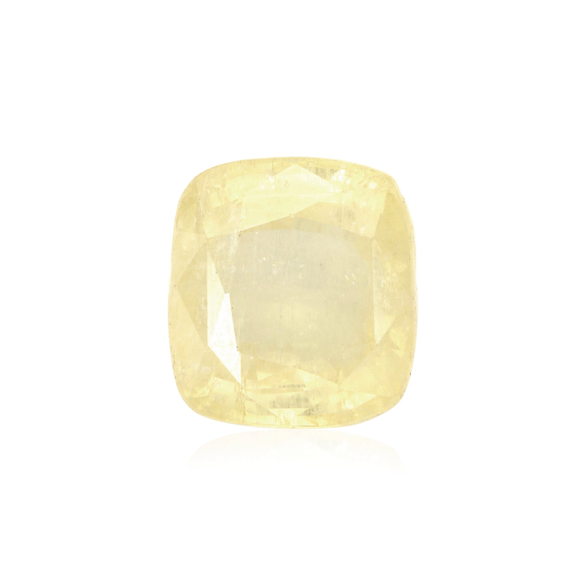 Certified Yellow Sapphire-10.63 Carats (11.69 Ratti) Sri Lanka (Ceylon), SKU:TPZI63