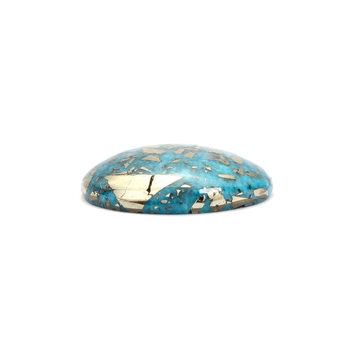 Irani Turquoise (Firoza) Oval 7.85 Cts (8.64 Ratti)