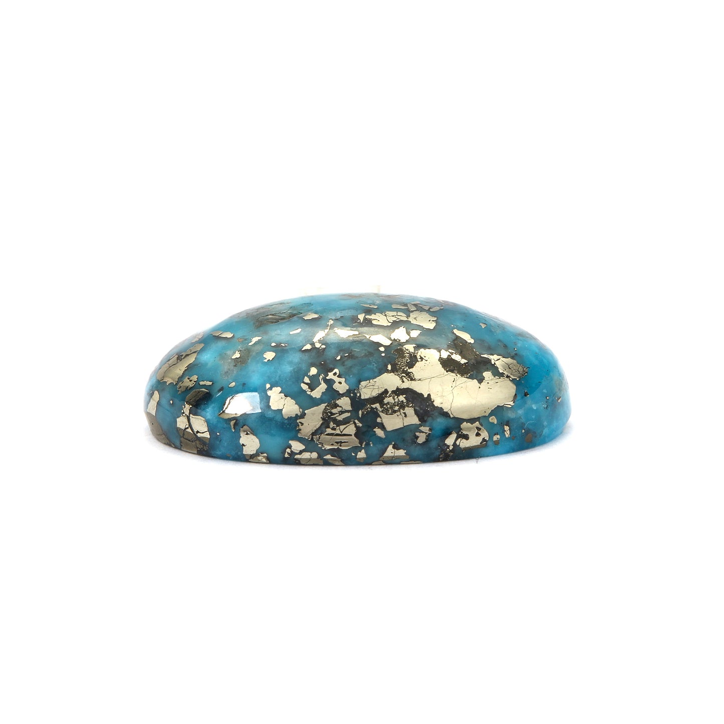 Certified Nishapuri Turquoise (Firoza) Oval 10.78 Cts (11.86 Ratti)