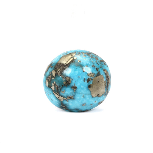 Irani Turquoise (Firoza) Oval 21.23 Cts (23.35 Ratti)