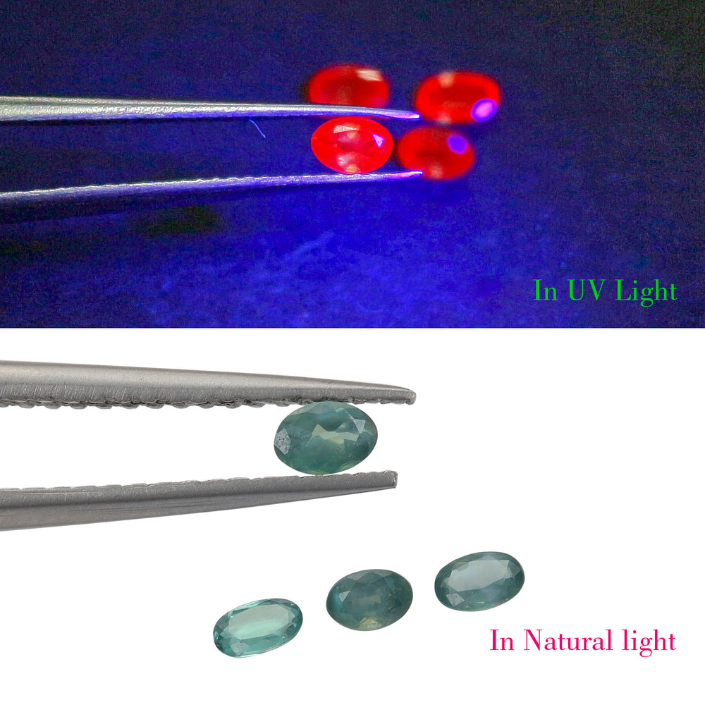 4Pc Lot Alexandrite 0.60 Carats