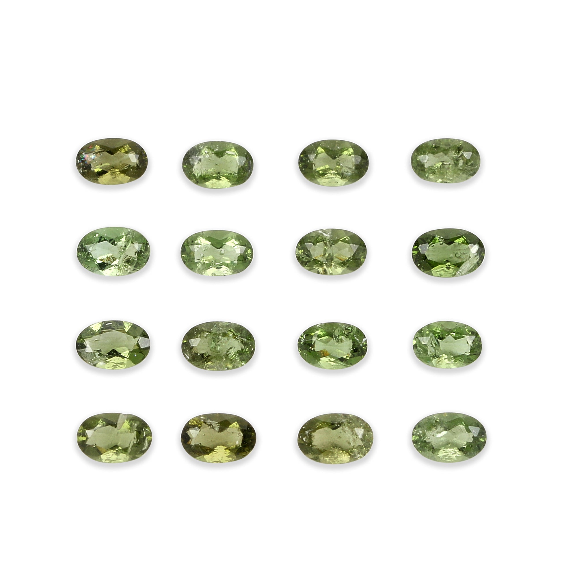 5P Lot Moldavite Close Out 6x4mm 1.75 Carats