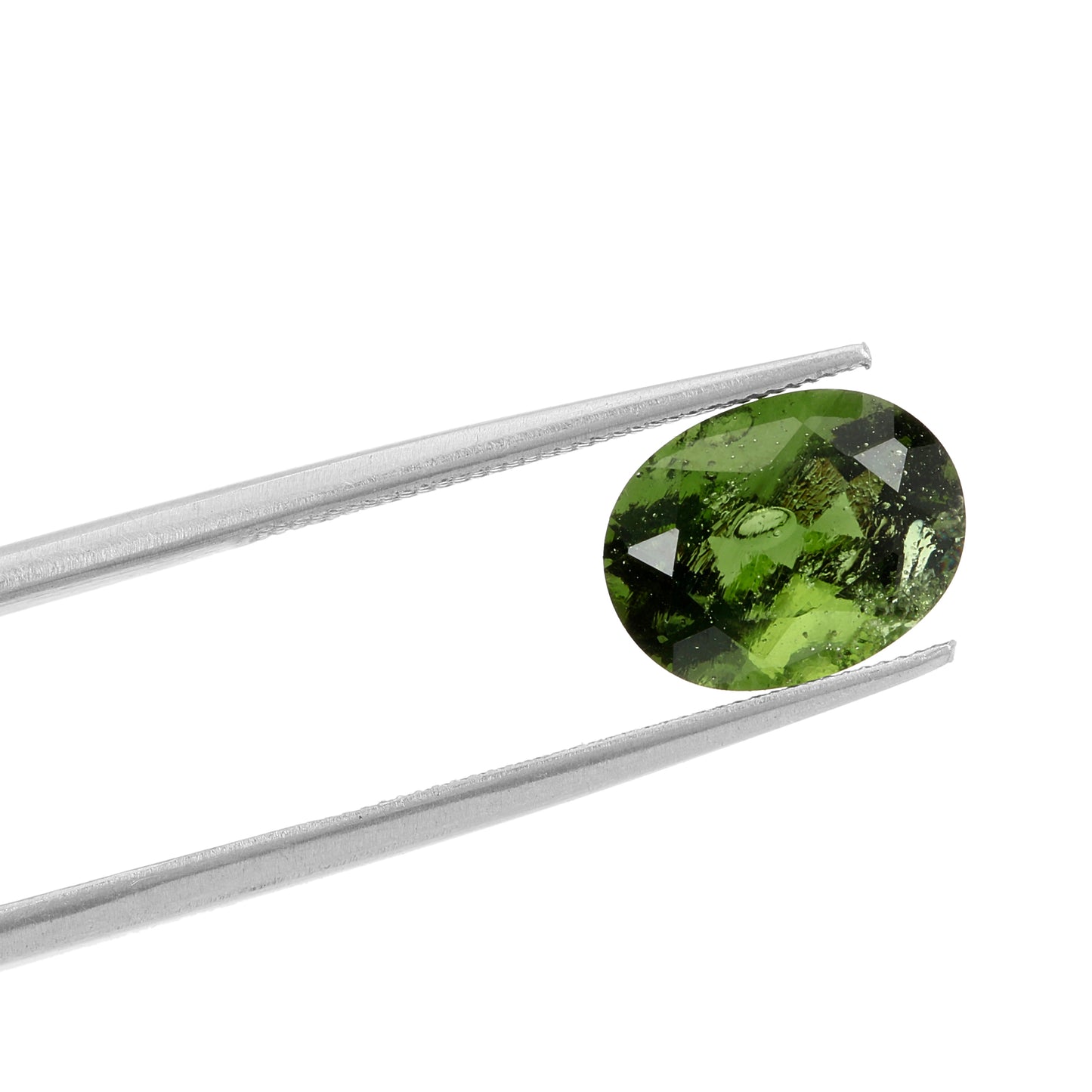 Moldavite (Oval 9x7mm) 1.30 Carats Close Out