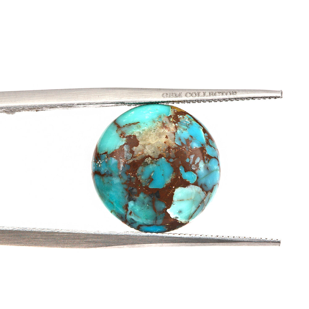 Egyptian Turquoise 13x13mm 5.90 Carats
