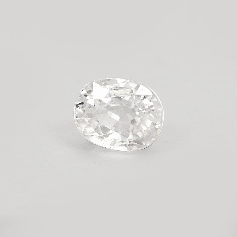 Certified White Zircon 6.55 Cts (7.21 Ratti) UCVW48