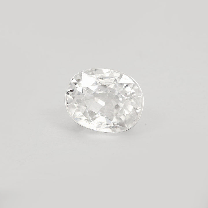 Certified White Zircon 6.55 Cts (7.21 Ratti) UCVW48