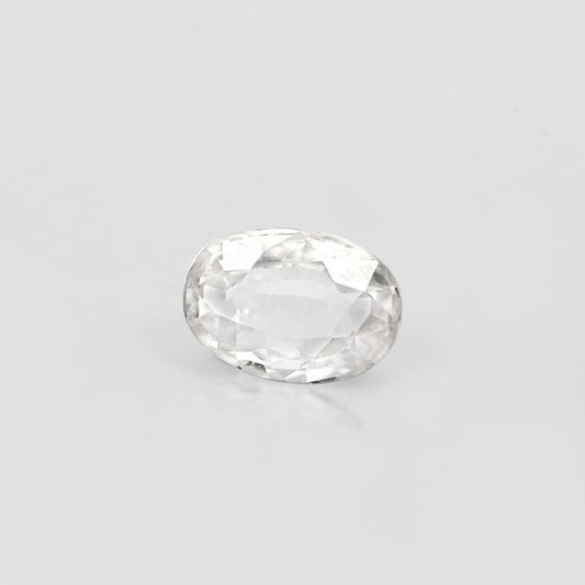 Certified White Zircon 5.13 Cts (5.64 Ratti) UCVW84