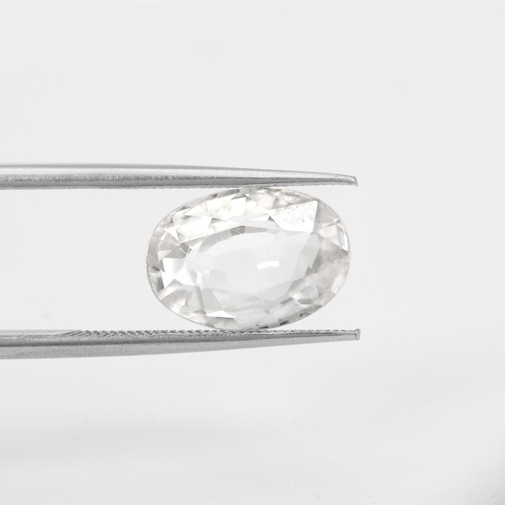 Certified White Zircon 5.13 Cts (5.64 Ratti) UCVW84