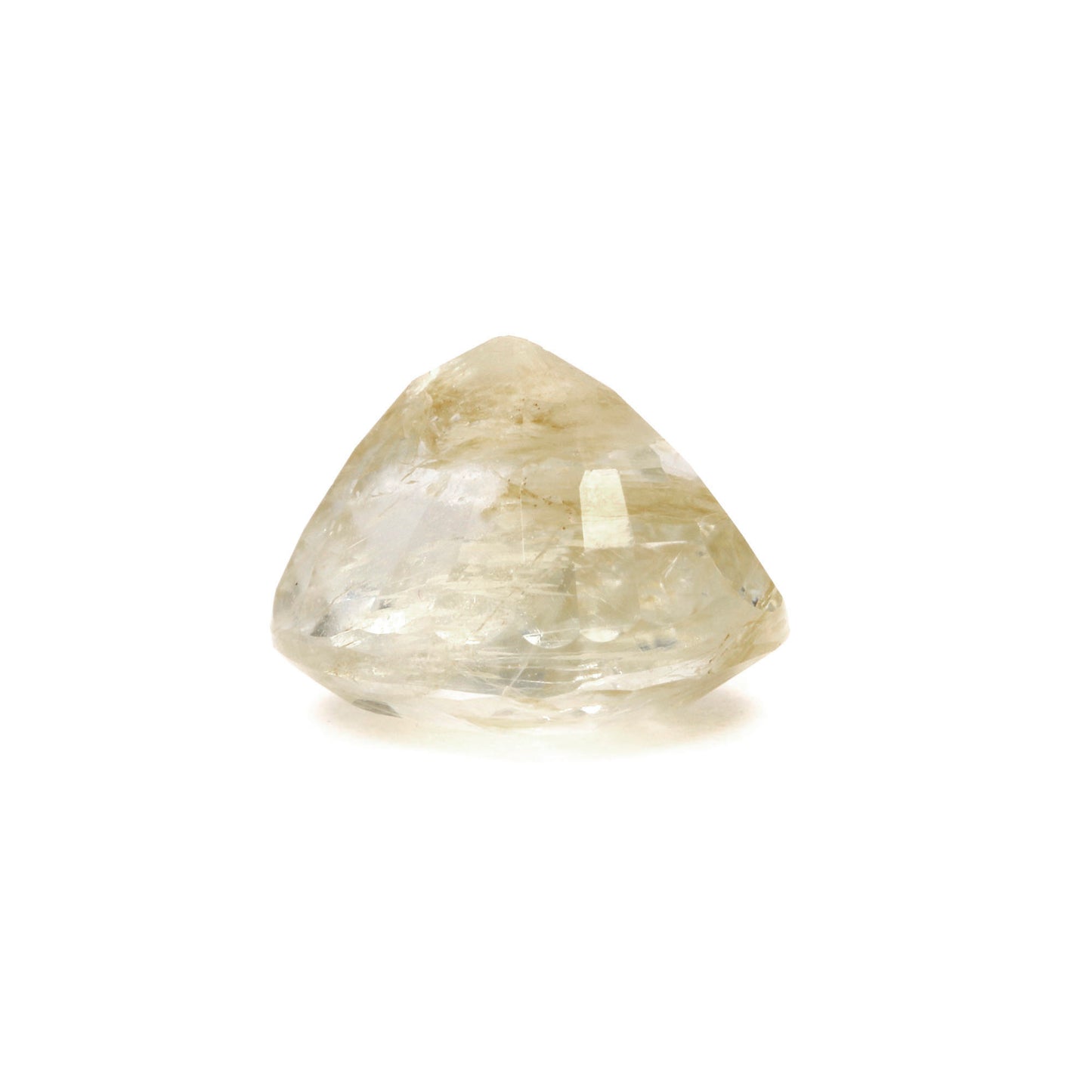 Certified Yellow Sapphire-4.40 Carats (4.84 Ratti) Sri Lanka (Ceylon), SKU:UNZI29