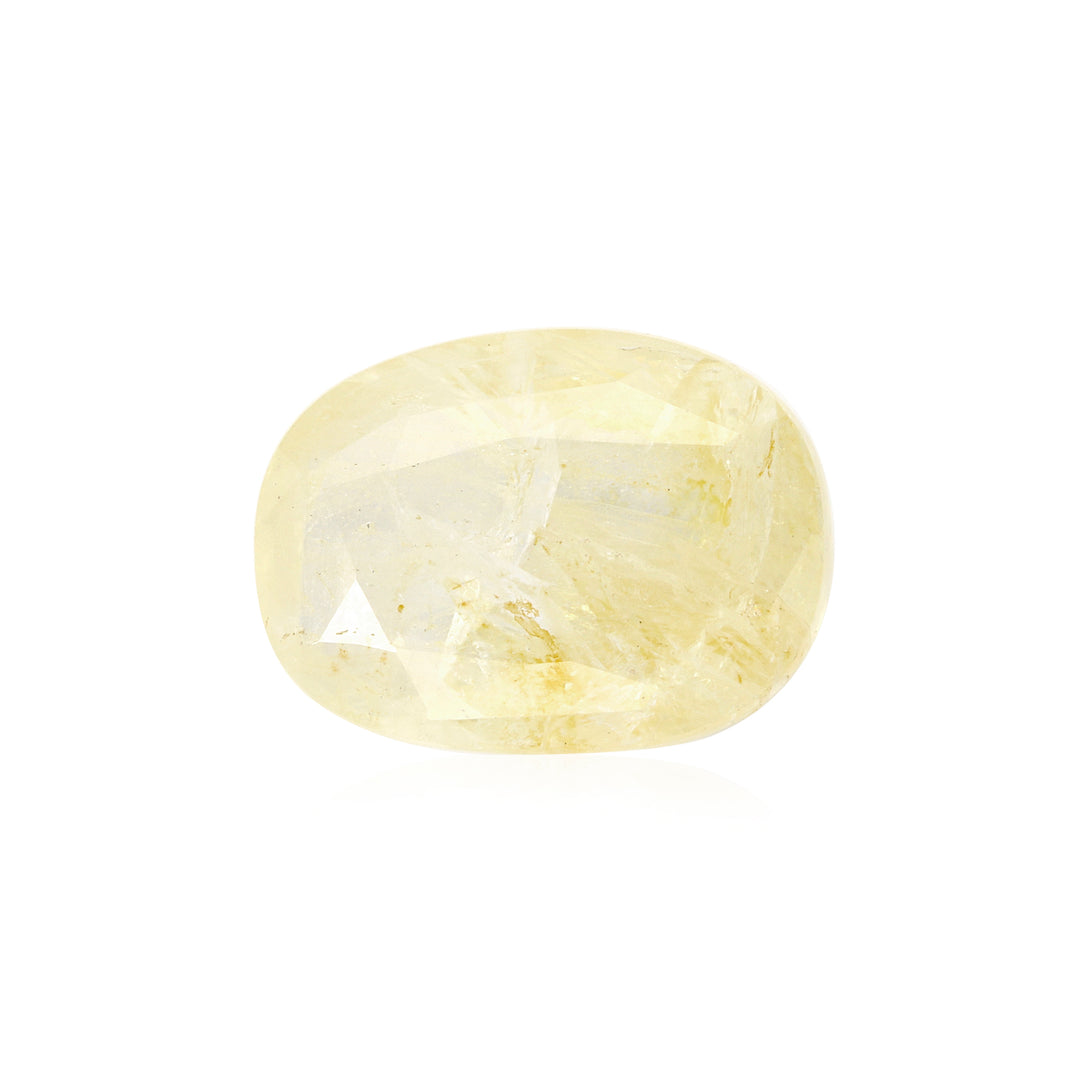 Yellow Sapphire (Pukhraj) 8.12 Cts (8.93 Ratti) Sri Lanka (Ceylon)
