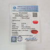 Certified Red Coral (Moonga) 8.50 Cts. (9.35 Ratti) Italy UNZI84