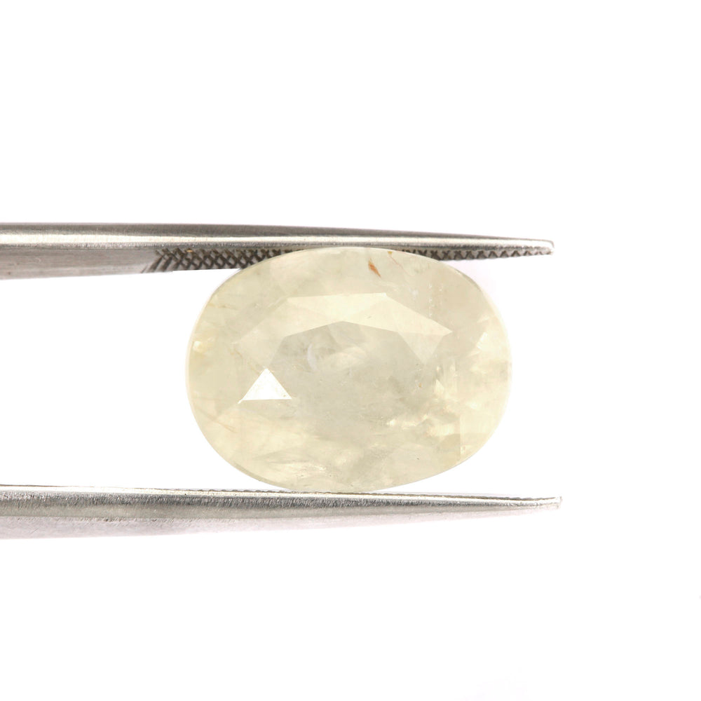 Certified Yellow Sapphire-9.23Carats (10.15 Ratti) Sri Lanka (Ceylon), SKU:UPZI14