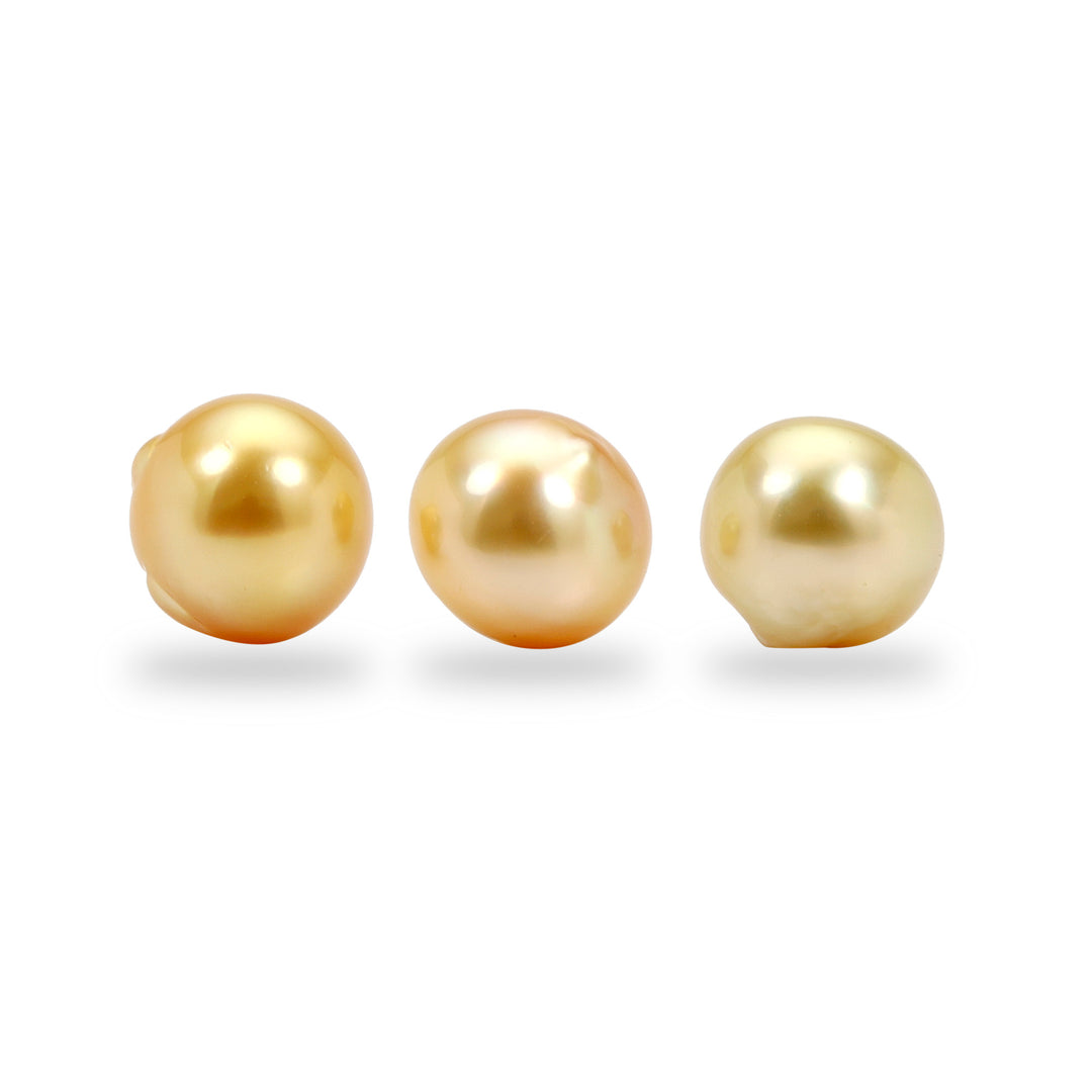 Golden South Sea Pearl Undrilled 6.85 Cts (7.53 Ratti)