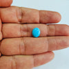 Certified Arizona Turquoise (Firoza) Oval 3.28 Cts (3.60 Ratti)
