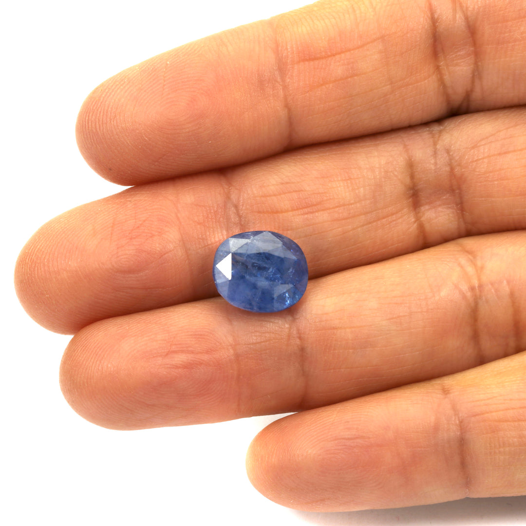 Blue Sapphire (Neelam) 9.19 Cts (10.12 Ratti) Sri Lanka (Ceylon)