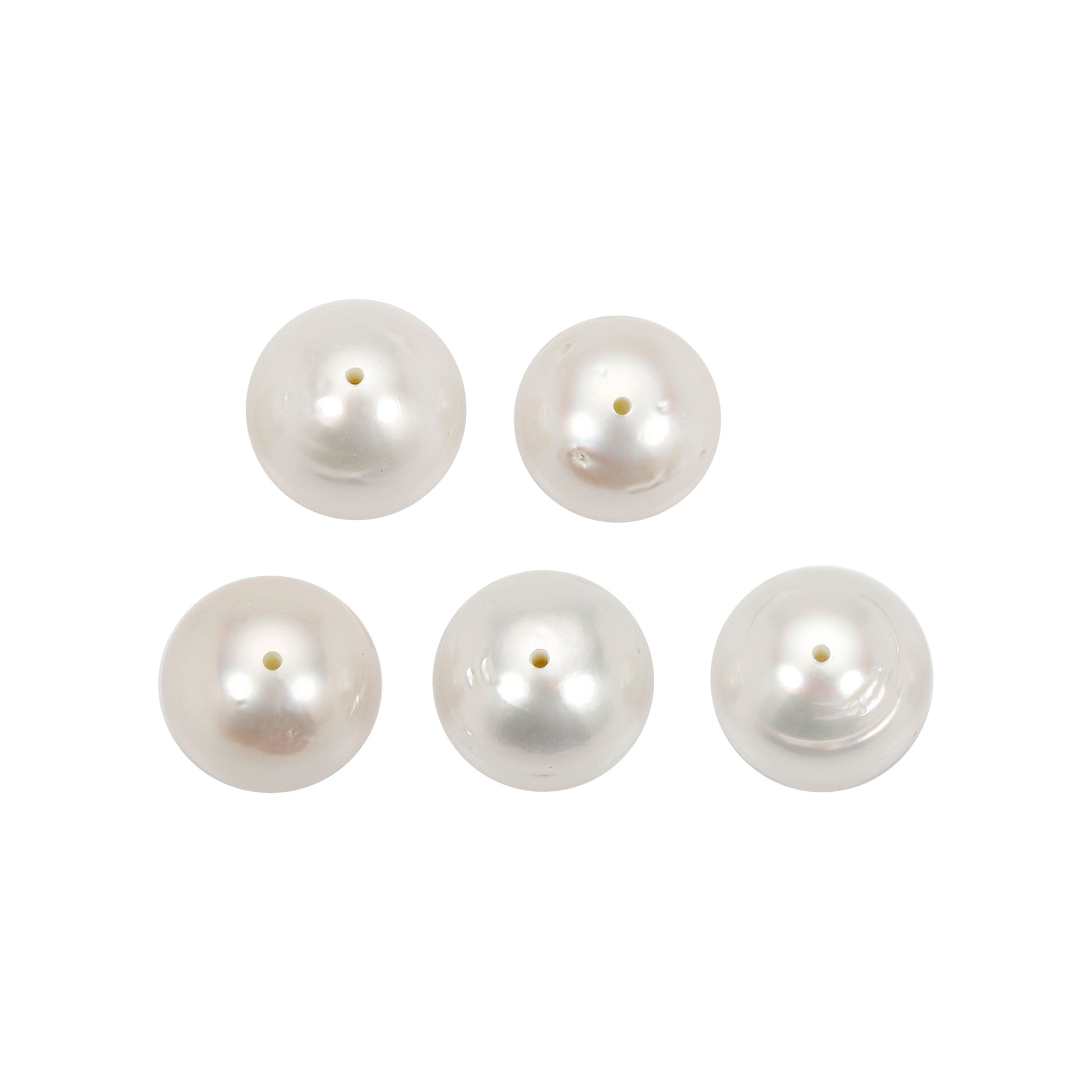 White South Sea Pearl Full Drilled 10mm-11mm 6.90 Carats VLOZ71