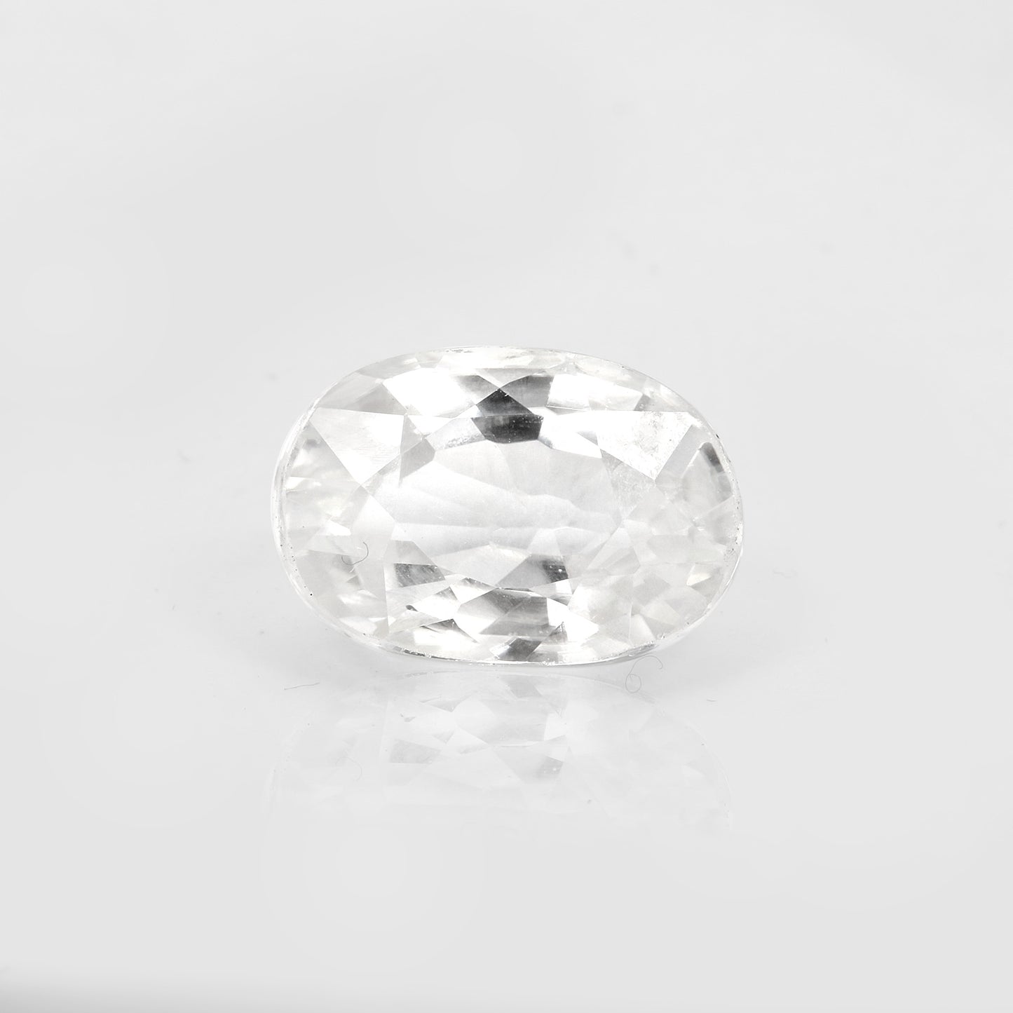 Certified White Zircon 7.55 Cts (8.31 Ratti) VOVW73