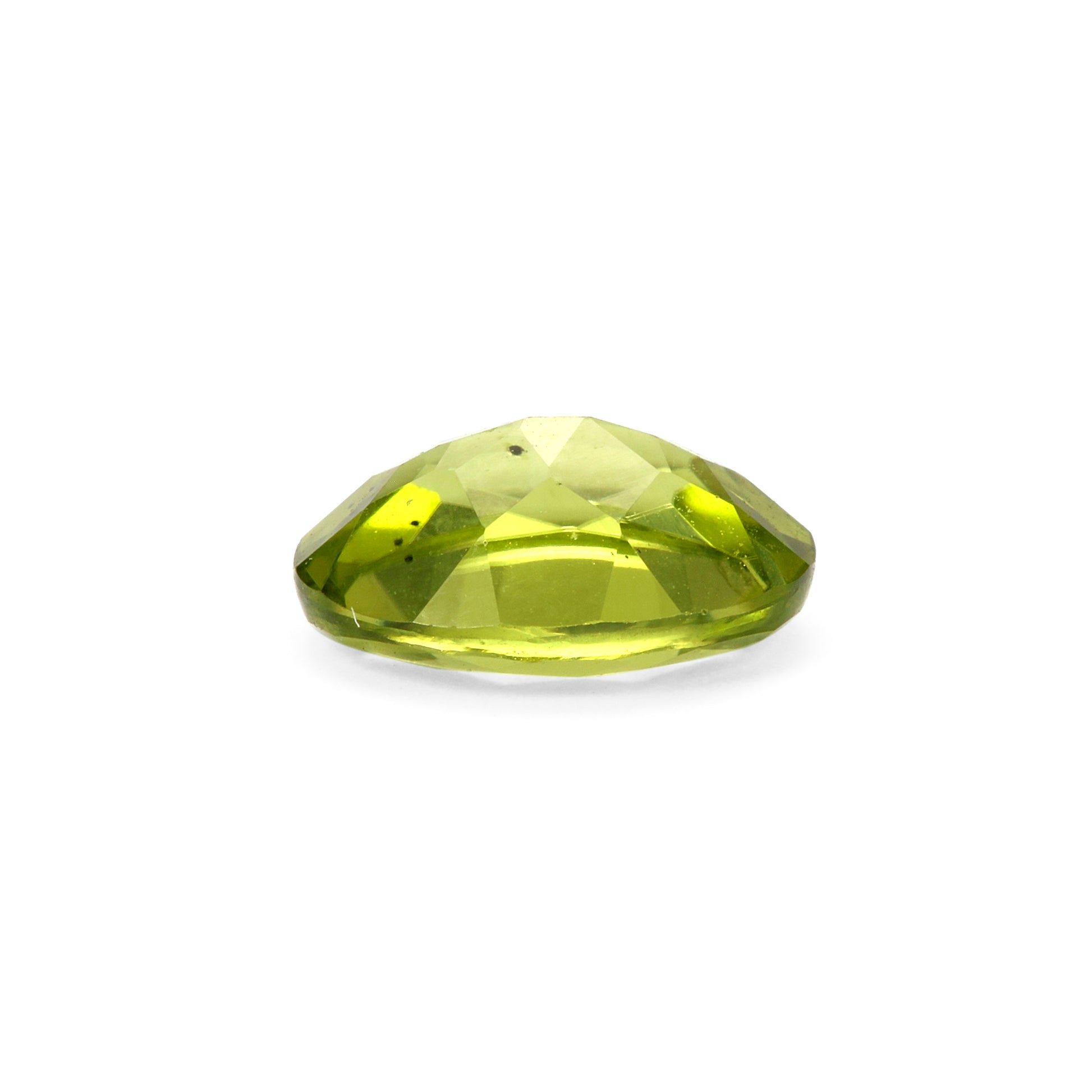 Certified Peridot Oval 1.75 Carats