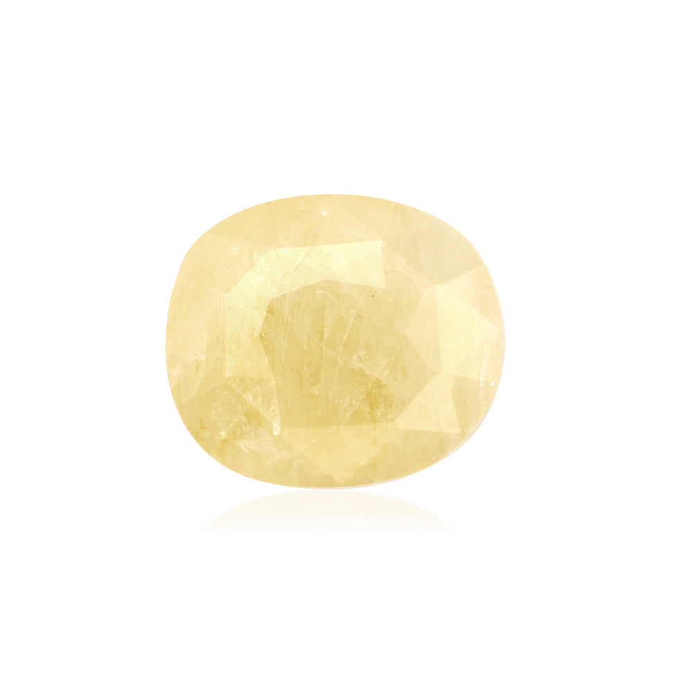 Certified Yellow Sapphire -13.10 Carats (14.41 Ratti) Burma, SKU: VPZI52