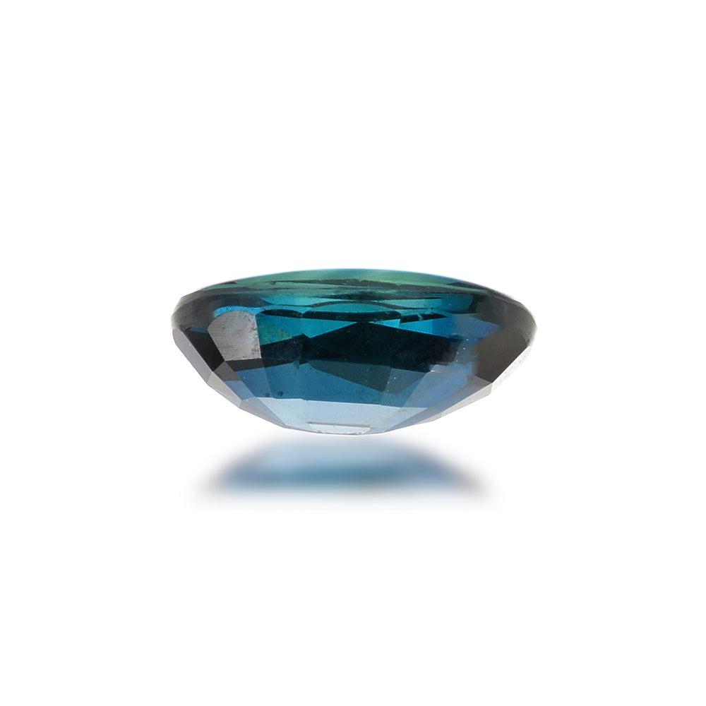Certified Nigerian Blue Sapphire Oval 1.07 Carats VUCI97