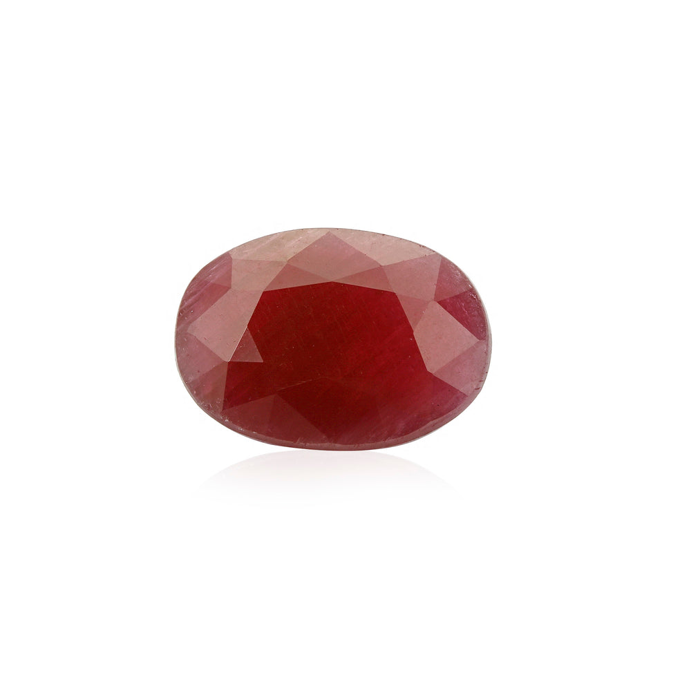 Certified Ruby (Manik) 6.32 Cartas (6.95 Ratti) SKU-WAZA37