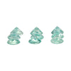 10Pc Lot Green Aquamarine 0.50 Carats