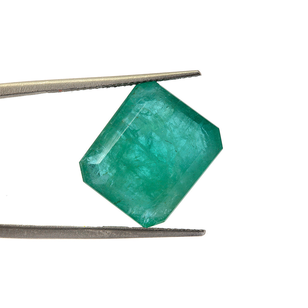 Certified Zambian Emerald-12.82 Carats (14.10 Ratti) Zambia, SKU:WBZI09
