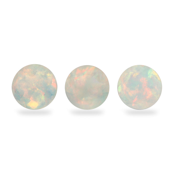 2Pc Lot Ethiopian Opal 5x5mm 0.30 Carats