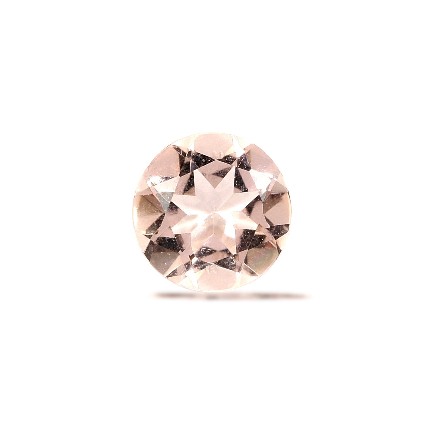 Peach Morganite 6x6mm 0.60 Carats