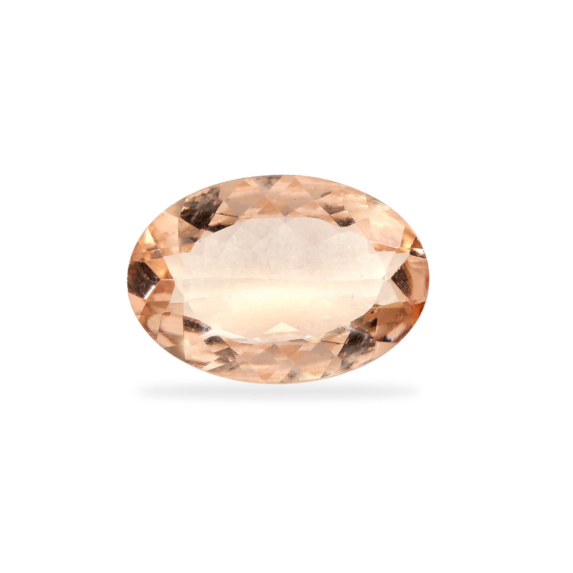 Peach Morganite 13x9mm 3.00 Carats