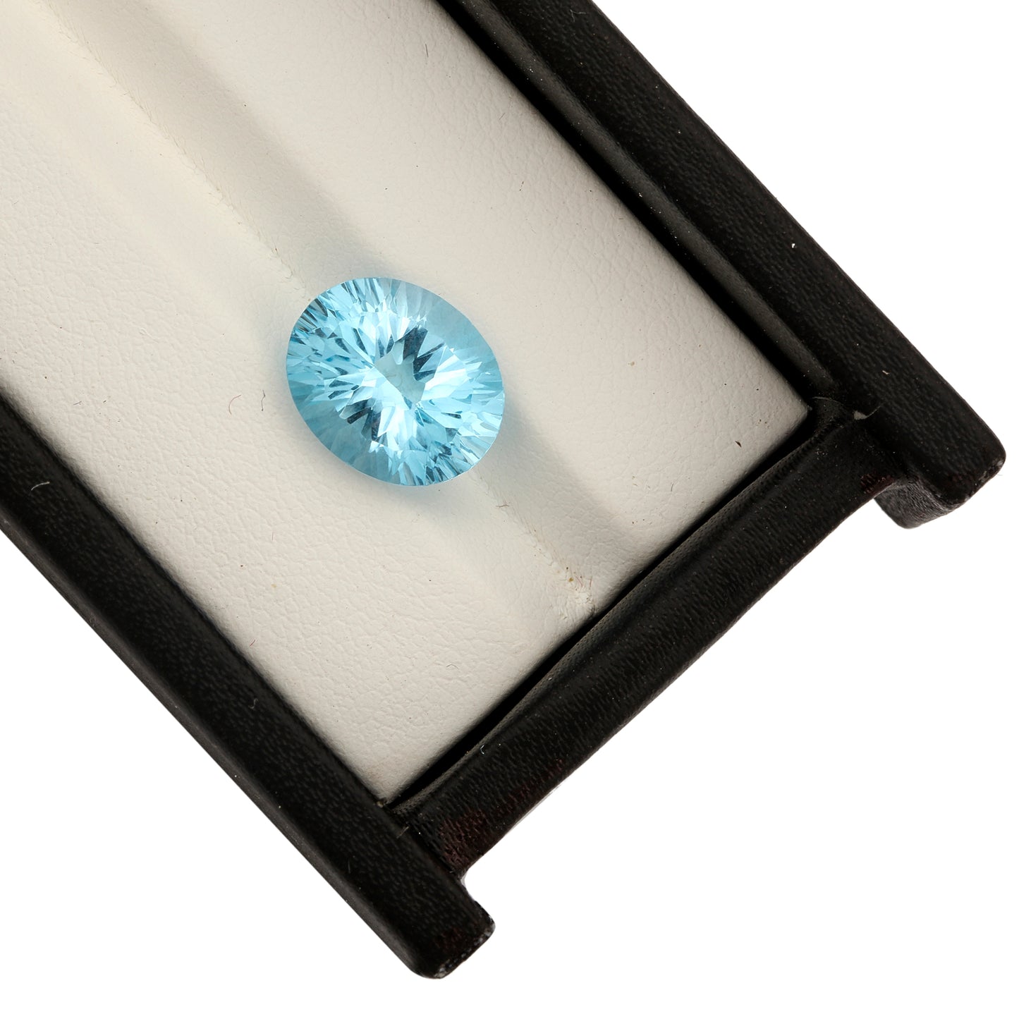 Swiss Blue Topaz 12x10mm 5.00 Carats