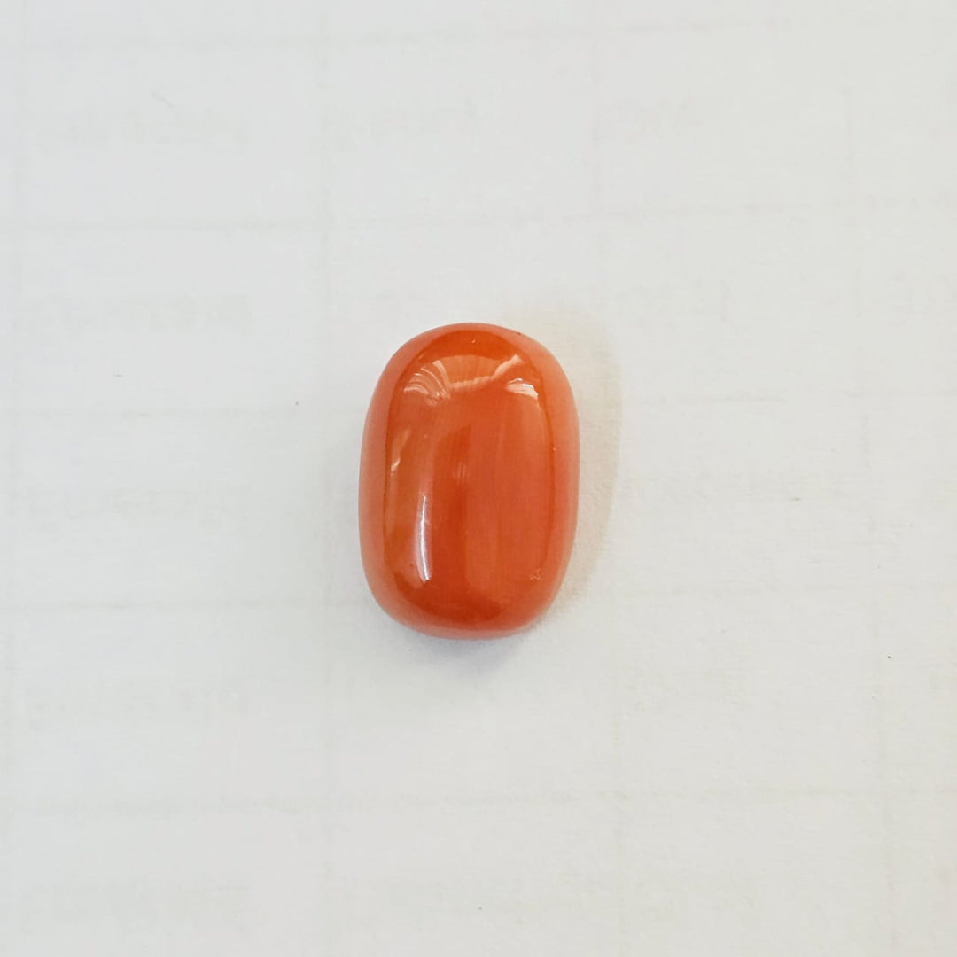 Red Coral (Moonga) 13.45 Cts. (14.79 Ratti) Italy