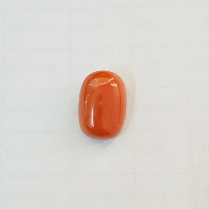 Red Coral (Moonga) 13.45 Cts. (14.79 Ratti) Italy