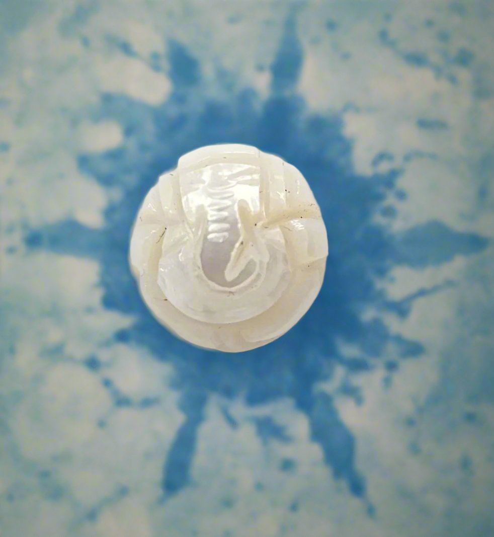 Fresh Water Pearl Carving Ganesha | Blessed Pearl | (PYVU50-1)