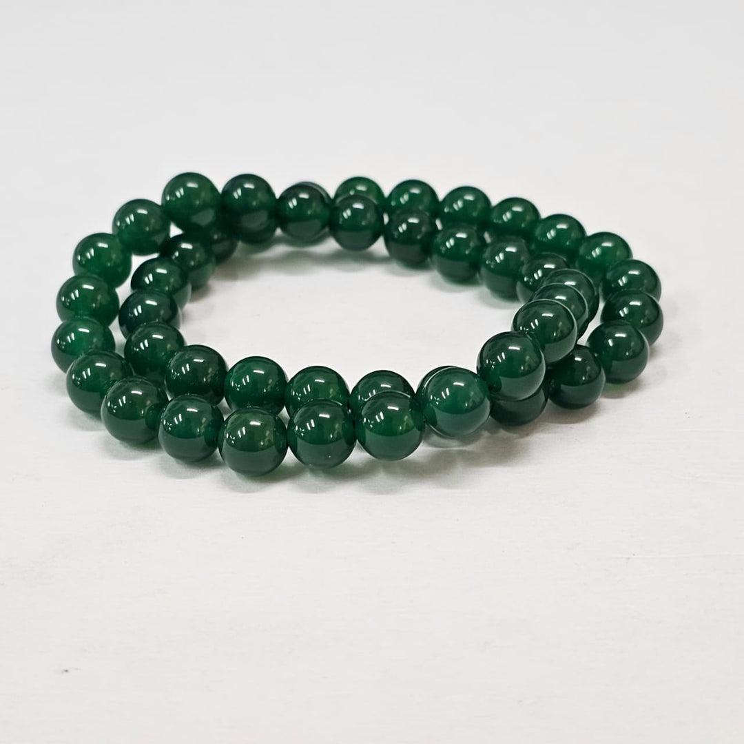 Green Aventurine Bracelet 8MM Round | Positive Energy