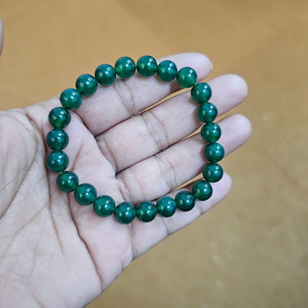 Green Aventurine Bracelet 8MM Round | Positive Energy