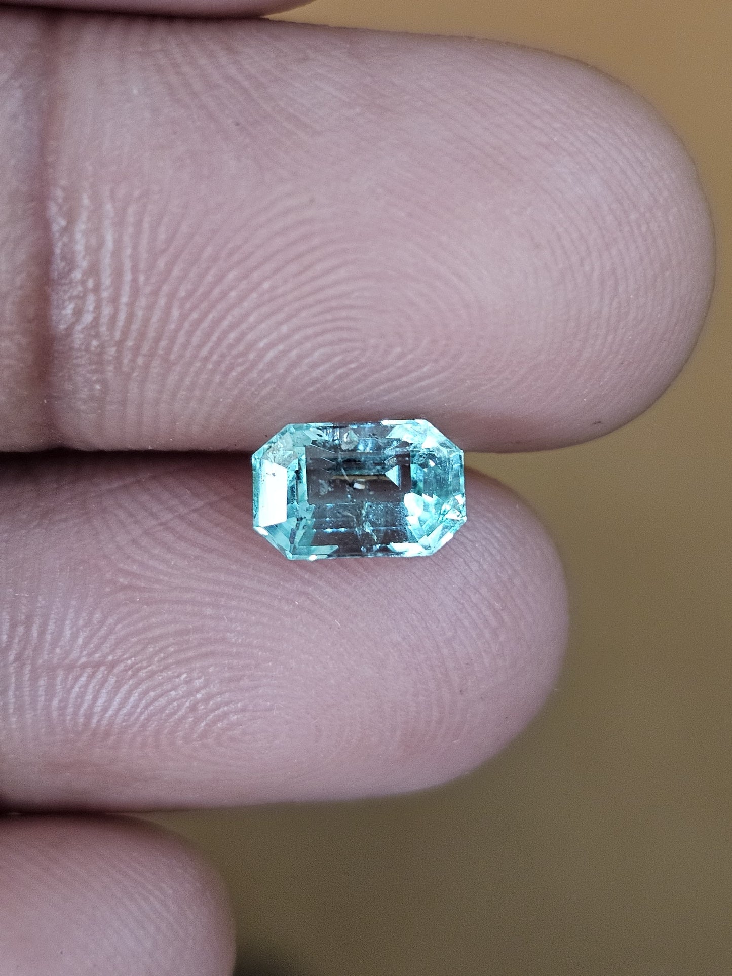 Colombian Emerald (Panna)-0.85 Carats Colombia, IECI34-5