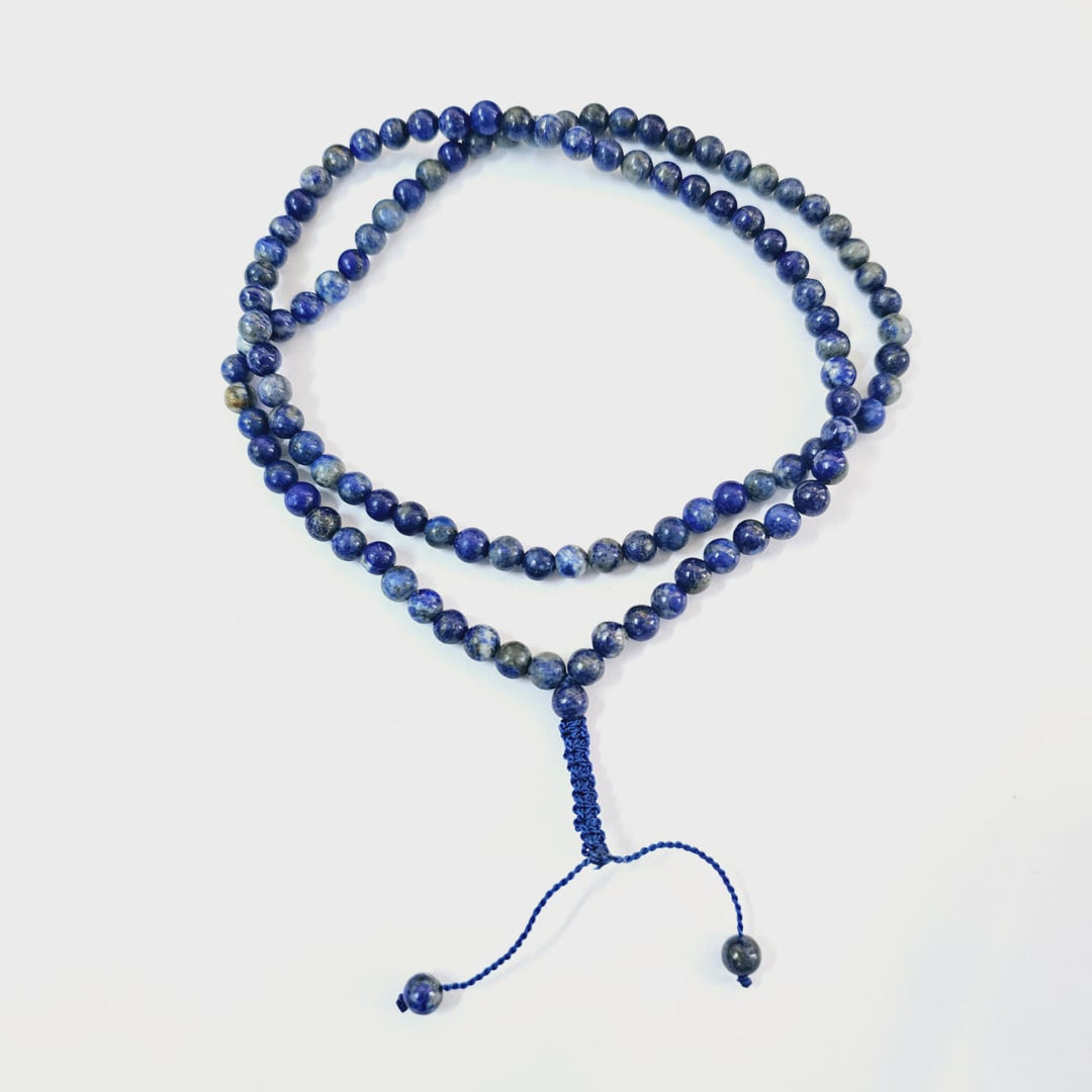 Lapis Lazuli Jaap Mala (108 Beads)