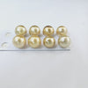 Golden South Sea Pearl Full Drilled 13-14mm 16.30 Carats FVCI25