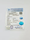 Certified Arizona Turquoise (Firoza) Oval 17.04 Cts (18.74 Ratti) PMBV35-1